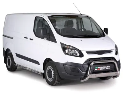 Immagine prodotto di Minigonne laterali in acciaio per Ford Transit Custom L1 2013-2017 grigio