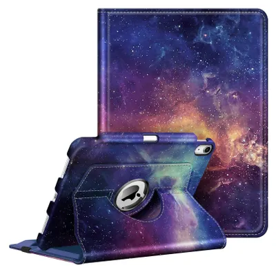Produktbild von FINTIE Hülle für iPad Air 11 Zoll M4/M3/M2 (2026/2025/2024), iPad Air 5. Gen 2022/ iPad Air 4 2020 10.9 Zoll mit Stifthalter - 360 Grad verstellbare Schutzhülle Cover mit Standfunktion, Die Galaxie