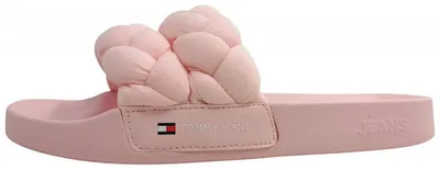 Produktbild von Tommy Hilfiger TJW Braided Slide Pantolette Rosa in Gr. 42