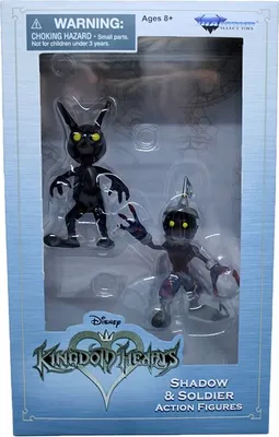 Produktbild von Disney Kingdom Hearts Serie 1.5 - Actionfigur Shadow und Soldier - 10 cm