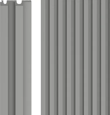 Produktbild von VOX Wandpaneel SP Linerio L-Line - Akustikpaneel - Innendekoration - Grau 265x12,2x2,1 cm 1 Stück