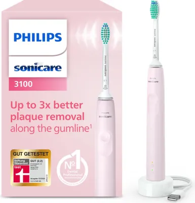 Zdjęcie produktu dla ELEKTRYCZNA SZCZOTECZKA SONICZNA PHILIPS SONICARE HX3671/11 RÓŻOwa