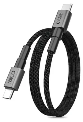 Produktbild von Tech-Protect Ultraboost DNA MagTwist USB-C PD-Kabel 100 W / 5 A 100 cm - Grau