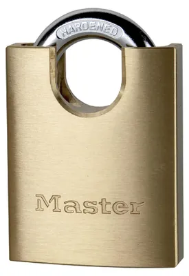 Zdjęcie produktu dla Kłódka MasterLock, lity mosiądz, 50 mm