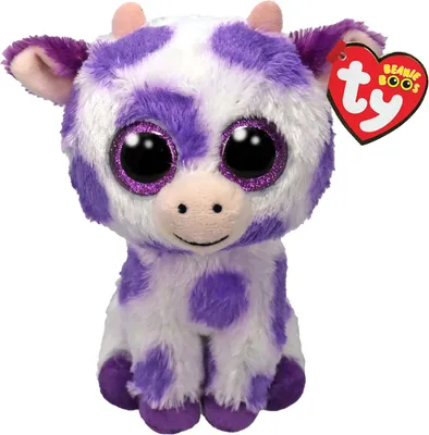 Produktbild von Ty Beanie Boo's Ethel Kuh 15cm