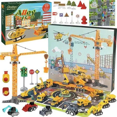 Immagine prodotto di Calendario dell'Avvento con 24 blind box e un'auto in regalo