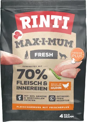 Immagine prodotto di Rinti Crocchette MAX-I-MUM Max-i-mum Pollo 4 kg