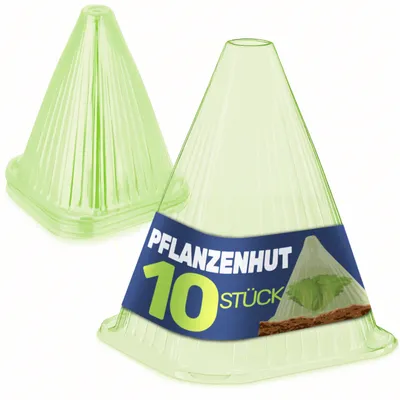 Produktbild von Pflanzenhut Pflanzenschutz Pflanzen Pflanzhilfe Gartenglocken Set, Menge:10