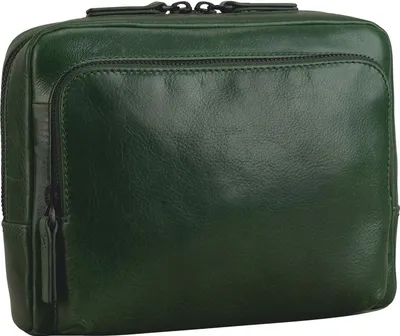 Produktbild von LEONHARD HEYDEN Leder Umhängetasche Porto Crossbody Bag Bottle Green dunkelgrün