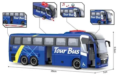 Obrázok produktu pre Autobus so svetlom a zvukom – Lena