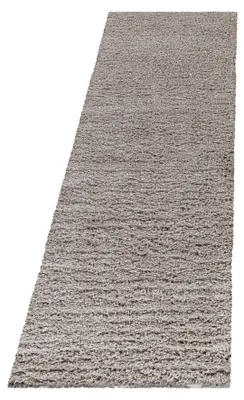 Obrázok produktu pre Koberec do obývačky, béžový, 80 x 250 cm, jednofarebný – z polyesteru