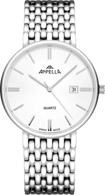 Produktbild von Appella Uhr L12007.5113Q silber