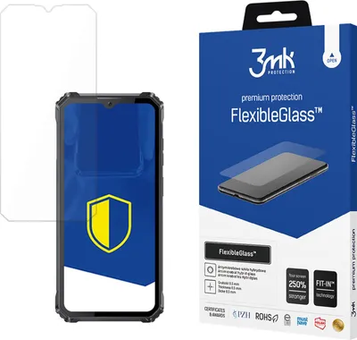 Produktbild von 3mk Display Hybridglas FlexibleGlass für Oukitel WP28 0,3mm 7H