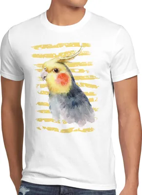 Produktbild von style3 Sommer Sittich Herren T-Shirt vogel sommer urlaub