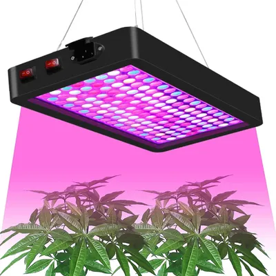 Obrázok produktu pre 50W 192 LED lampa na rastliny s plným spektrom svetla 3 svetelné režimy vnútorná rastlina rastie lampa na rastliny