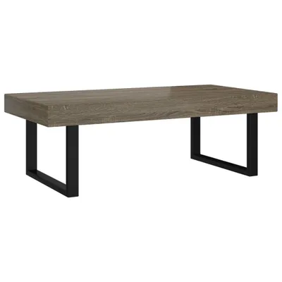 Obrázek produktu pro konferenční stolek vidaXL šedý a černý 120x60x40 cm MDF a železo