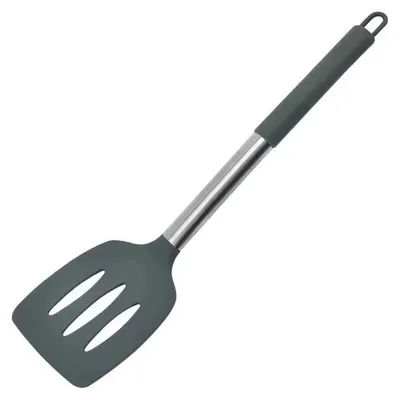 Productafbeelding van Silikonen pannenspatel, hittebestendig en BPA-vrij, geschikt voor vis en pannenkoeken