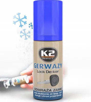 Zdjęcie produktu dla K2 - GERWAZY - ODMRAŻACZ DO ZAMKÓW -60C - 50 ml