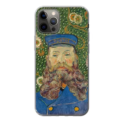 Produktbild von MuchoWow® Handyhülle Schutzhülle Hülle für iPhone 13 Pro Porträt des Postboten Joseph Roulin - Vincent van Gogh Silikon Softcase Handy Hülle - Handy-Tasche