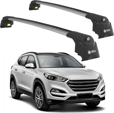 Obrázek produktu pro TURTLE STŘEŠNÍ NOSIČ AIR-2 , Silver HYUNDAI TUCSON TL 2016 - 2021 (SUV)