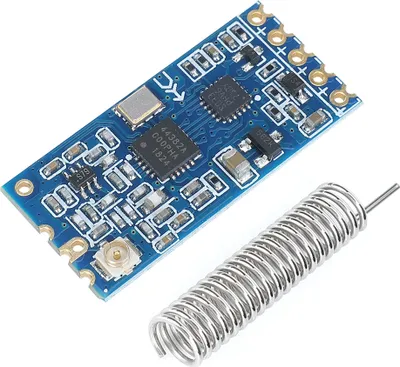 Obrázek produktu pro HC-12 SI4463 Modul bezdrátového sériového portu 1000 m s pružinovou anténou 433,4 473,0 MHz