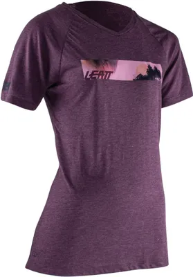 Produktbild von Leatt All Mountain 2.0 Dusk Kurzarm Damen Fahrrad Jersey Grösse: M