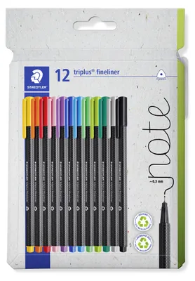 Immagine prodotto di STAEDTLER® 334 C12 Fineliner triplus rPP, 12ST