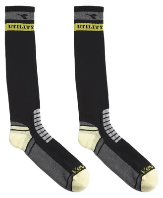 Productafbeelding van Sokken DIADORA - Hoog model - Zwart/grijs - Maat 39/42 - Artikelnummer C4699 - 703.159684 M