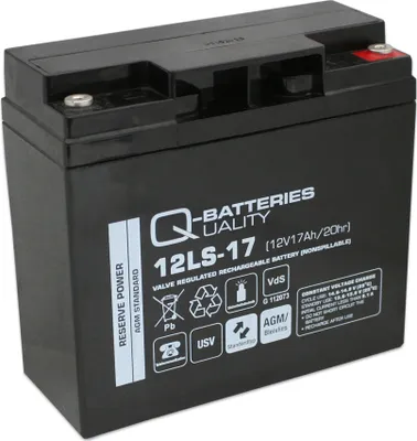 Produktbild von Ersatzakku für Panasonic LC-XD1217PG 12V 17Ah AGM Batterie AGM VdS