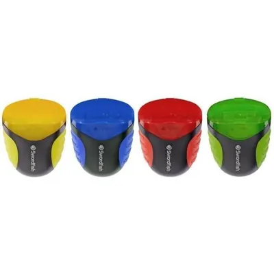 Produktbild von Anspitzer Canister-Flip doppelt farbig sortiert Blisterverpackung