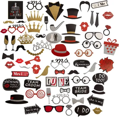 Produktbild von Oblique Unique 67 Fotorequisiten Fotoaccessoires Hochzeit JGA Junggesellinnenabschied Foto Props