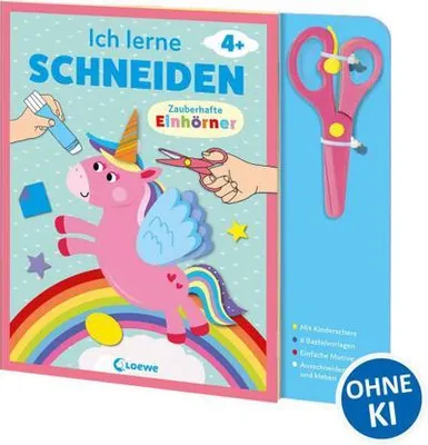 Image de Ich lerne schneiden - Zauberhafte Einhörner