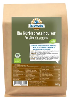 Produktbild von - Bio Kürbiskern Protein - veganes Protein - 1kg