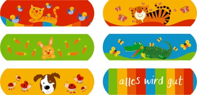 Produktbild von Freche Rasselbande - Pflasterstrips 10 Stück