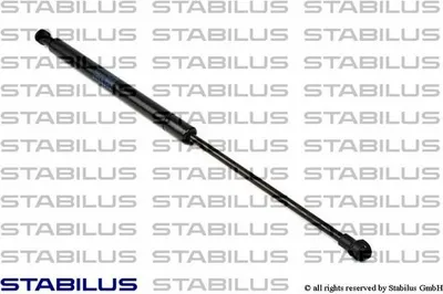 Image de Ressort à gaz, coffre/coffre STABILUS 015496