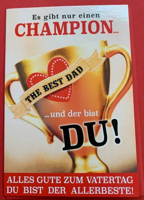 Produktbild von Vatertag - Karte mit Umschlag 2