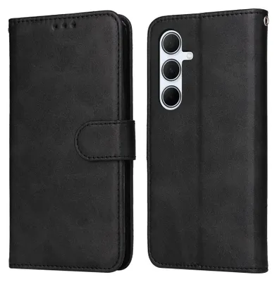 Produktbild von Mobigear Geldbörsen-Handyhülle für Samsung Galaxy A56 – Klapphülle – Schwarz
