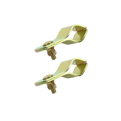 Productafbeelding van 2 stuks buisbevestiging, buishouder, buisklem, tentbuisklem, 22-25 mm, BWE