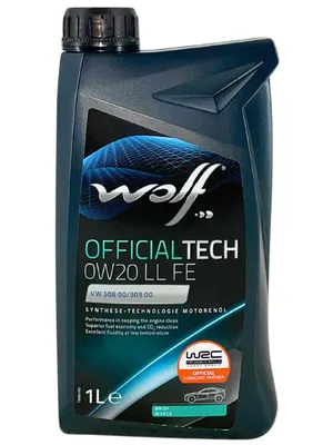 Produktbild von Wolf OfficialTech 0W-20 LL FE 1 Liter (1051977)