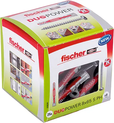 Produktbild von fischer DUOPOWER 8 x 65 S PH LD