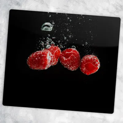Produktbild von Glas-Herdabdeckplatten Glaskeramikkochfeld-Abdeckung Spritzschutz Glas 60 cm x 52 cm - Fruchtwasser