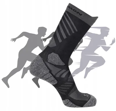 Produktbild von Salomon AERO CREW Lauf Socken Lang Komfortabel Atmungsaktiv