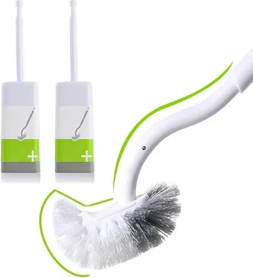Produktbild von Famanu Toilettenbürste Set mit Halter - langlebige Reinigung