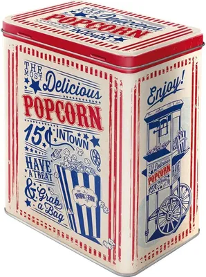 Produktbild von Nostalgic-Art - Vorratsdose L - USA - Popcorn