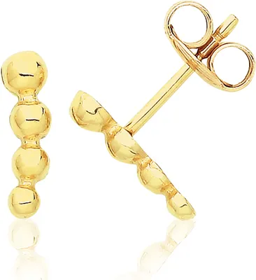 Image de Boucles d'Oreilles Femme Or 375/1000 - 9mm*2mm; TRS36175