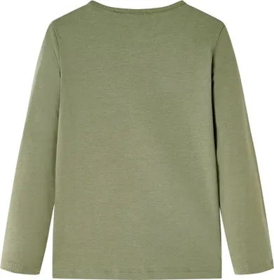 Produktbild von vidaXL Kinder-Langarmshirt Khaki 104
