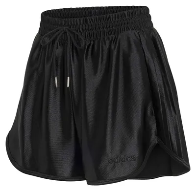 Produktbild von adidas Damen Seasonal Essentials Satin Shorts, Black, XS