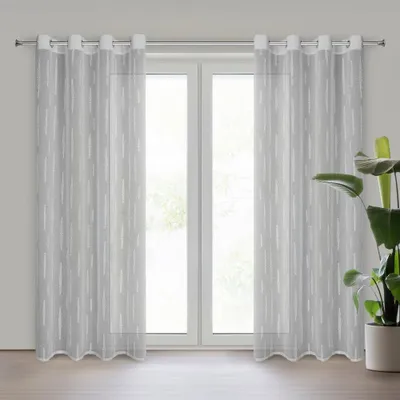 Zdjęcie produktu dla Zasłona Eurofirany srebrna 140x250 cm