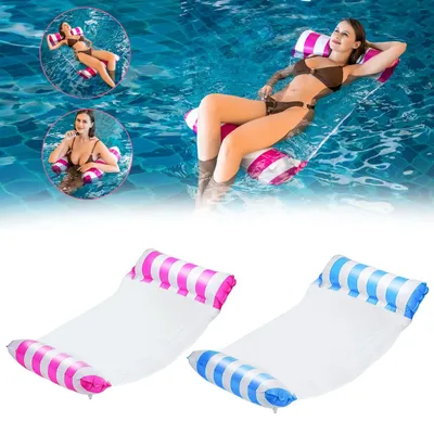 Obrázek produktu pro 2 nafukovací plovoucí lehátka, 4 v 1, rozměry 120 x 65 cm