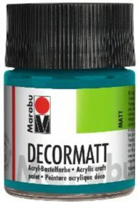 Produktbild von Marabu 1401 05 290 Decormatt Acryl Türkis 50 ml